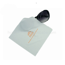 Reusable printed microfiber cleaning cloth for glasses lens